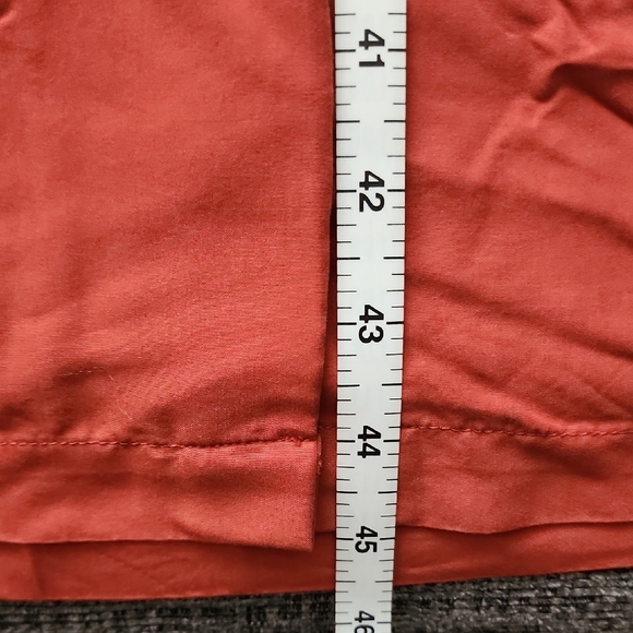 $4 FIRM 🌟FINAL MARK DOWN🌟 Old Navy Rust-Red/Orange Shirt Dress - Picture 5 of 8